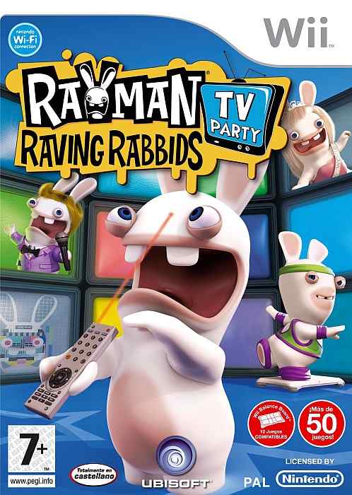 Rayman Raving Rabbinds Tv Wii